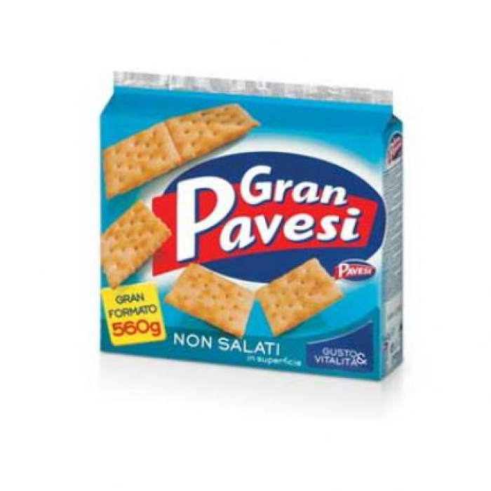 Crackers Pavesi Non Salati Gr 560