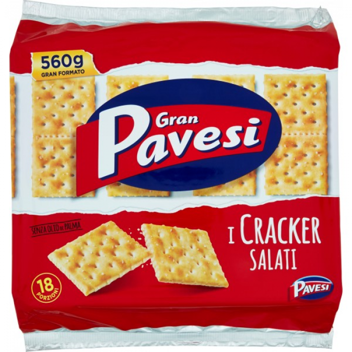 Crackers Pavesi Salati Gr 560