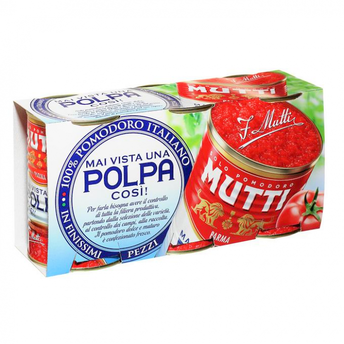Polpa Pomodoro Mutti Gr 210X2